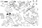 Bosch 3 601 F70 070 GKS 160 Circular hand saw 230 V / GB Spare Parts GKS160